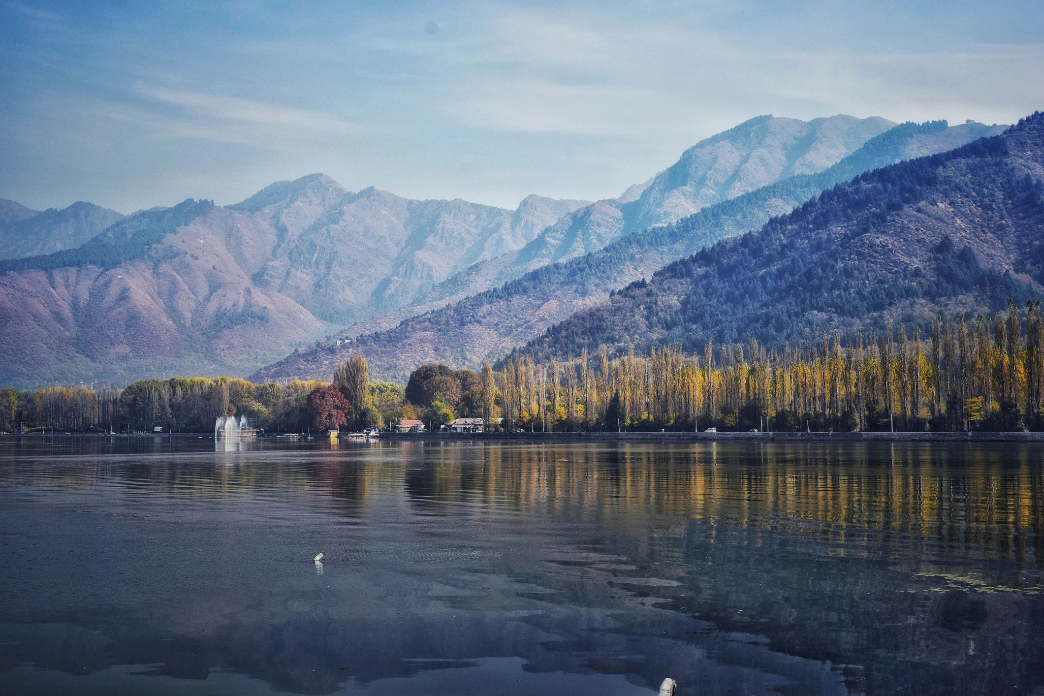 Dal Lake beauty view in Kashmir